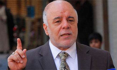 El primer ministro iraquí, Haider al Abadi